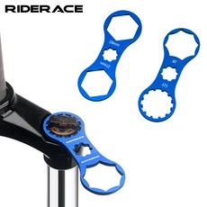 라이더에이스 MTB 샥 포크 앞 쇼바 렌치 스페너 공구, A 타입, RL9346, 1개