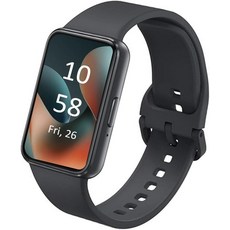 FIT 3 2024 6인치 AMOLED 디스플레이 4일 배터리 수명 00개 이상의 시계 운동 모드 국제 모델 그레이, Gray