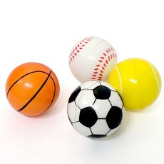 12p 스퀴즈볼 소프트볼 말랑이는 소프트볼탱탱볼공 개별포장 축구말랑공 유아 축구, 본상품