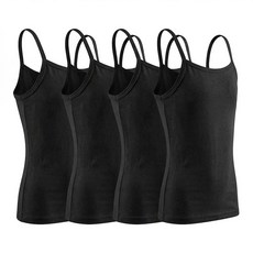 Apoovane Girls Camisole Undershirts Toddler Basic Cami Sleeveless Training Bra Kids Viscose Tank T, Apoovane Girls Camisole Unders