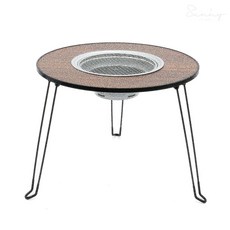 보람스마켓 원형 화로 테이블 야외화로 캠핑화로대 숯불화로 바베큐화로 화롯대
