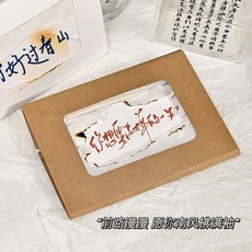 肥婆奶奶 燃燒卡片 火焰卡片 驚喜卡片 情侶禮物 創意禮物 創意卡片 告白卡片 畢業卡片 生日禮物, 牛皮紙燃燒卡片, 1個