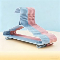 防滑衣架 包膠防滑衣架 帶掛鉤衣架 曬衣架 掛衣架 晾衣架 浸塑衣架 成人衣架 止滑衣架, 1個, (挂鈎款）凹槽無痕10支/把顔色隨機