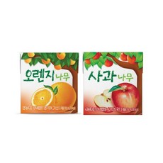 서울우유 사과나무+오렌지나무, 120ml, 20개