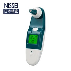 艾護康 NISSEI 迷你耳溫槍 MT-50，日本精密，快速測量，附專用耳溫槍套組, 1個, MT-50LN 森夜色