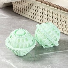 洗衣球 去汙防纏繞 防打結 吸毛 留香 洗衣機專用, 升級款： 1個裝 25 人選擇洗衣 綠色 去汙防纏繞, 1個
