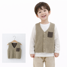 유아 아동 조끼 유아동 주니어 남아 여아 실내 니트조끼