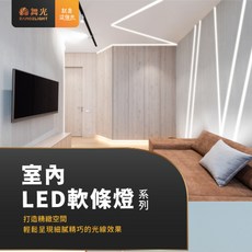 舞光 LED 低壓室內軟燈條 2835 5米, 1個, 黃光3000k (DC24V)