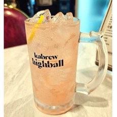 카브루맥주잔 카브루하이볼잔, 1개