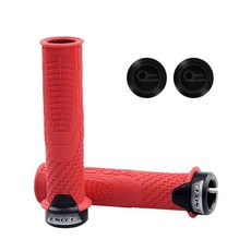 미끄럼 방지 자전거 커버 내마모성 고무 사이클 핸들, 4. Red, 1개