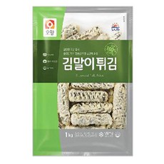 [사조오양] 김말이튀김 1kg, 3개
