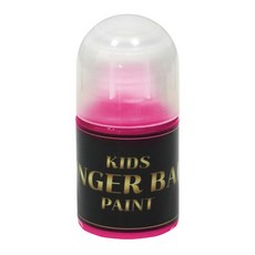 미술놀이 핑거 볼 물감 일반색 낱색 50ml (분홍), 1, 1