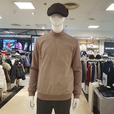 올포유 ALL21 ##균일가## 남성 스웨이드 패치 반집업 방풍 티셔츠 AGTHMA321 509 베이지