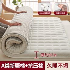 접이식 자취방 라지킹토퍼 두꺼운이불패드 바닥 돌침대요 매트리스 손님용, 1cm, 14_G타입 두께 9cm 120x200cm