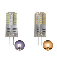 LED G4 4W 12V 핀할로겐 LED할로겐 핀램프 JC 식탁조명 벽등 스텐드램프 인테리어, 주광색, 1개