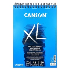 캔손 XL Mixed media 스프링스케치북패드 A4 160gfal9+3dhn