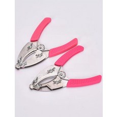 나무 껍질 제거기 원예 탈피기 박피기 목재 사과 필링기, 1개, 핑크 링 벨리프루너