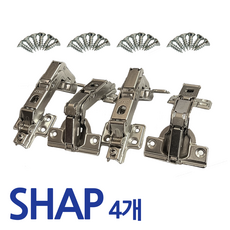 철부자 shap경첩 180도 6구 아웃도어 장농 장롱 가구 경첩 4개