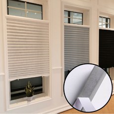 붙이는 암막 블라인드 셀프 설치 무타공 햇빛가리개 원룸