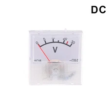 전압 전류계 아날로그 테스터 미니 DC AC 패널 미터 포인터, DC 30V