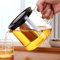 내열유리 차포트 600ml 보리차거름망
