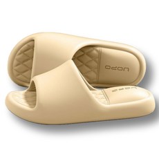 UOPO 에바 푹신한 쿠션 무소음 조리원 임산부 층간소음 슬리퍼 거실화 실내화, 1개, 연노랑