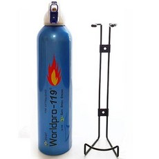 휴대용 웰빙 소화용구 스프레이 소화기 360ml 에어로졸 가정 차량용 등산 캠핑 식당 비치용, 프로119소화기360ml(블루), 1개