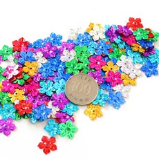 수공예 벚꽃 조각 스팽클 세트 20개입, 500g*1봉