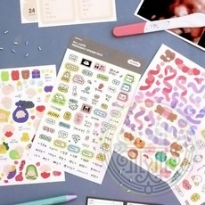 접착식앨범 임신초음파 앨범꾸미기 스티커 세트 구성 빠른배송 사진꾸미기 추억정리 사진정리