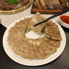 [고메팜스] 편육 머리고기 돼지머리 슬라이스 양념편육, 1개, 250g