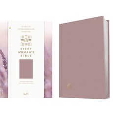 (영문도서)KJV Every Woman's Bible Filament Enabled (Hardcover Plum Red Letter) Hardcover, Tyndale House Publishers, English, 9781496485007