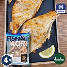 냉동 손질 대구목살 머리살 가마살 뽈찜 대구 대구뽈살튀김, 4개, 1kg