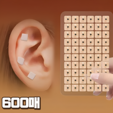 픽투픽 혈자리 귀지압 패치 붙이는 붓기 패치, 1개, 600개입