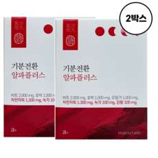 생활약속 기분전환 알파플러스 환 20p, 110g, 2개