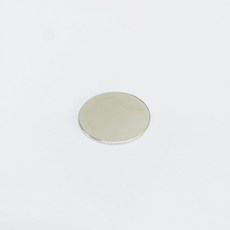 네오디움 원형자석 지름 20mm X 두께 1mm(자석등급N35)