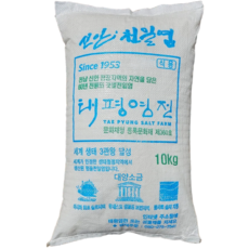태평 대양 신안 천일염 국산 소금, 10kg, 1개