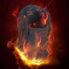 겨울 방한 용품 등산 후드 모자 얼굴가리개 넥 워머 jck+2081rA, 그레이