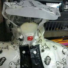 史努比正版授權兒童雨衣 前開式拉鍊扣子設計 可愛卡通雨具