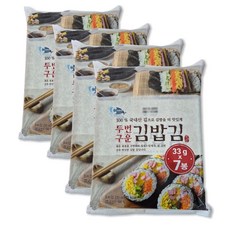 코스트코 씨위드 두번 구운 김밥김, 4개, 33g