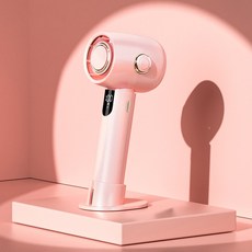 탁상용 선풍기 무소음 무선 미니 usb 충전형 사무실 전기 US 소형 선풍기 터빈 쿨러 미니 휴대용 사무실 리프리스 핸드 3000m 데스크탑 충전식 저소음 실내, Pink 3000mAh