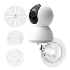 비상 접착식 무타공 각도조절 홈캠 CCTV 거치대, 1개