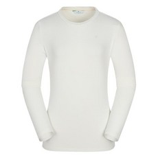 [웨스트우드]초특가 상품 신축성 좋은 스트레치 원단 여성 히트커버 라운드 긴팔 티셔츠 WO3WTTR404_CM