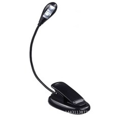 독서 공부 북라이트 LED 집게 독서등 눈 보호 스탠드, A. 전지 보면대 라이트 단극 2등 B12 피