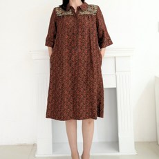 비꼴리끄 크로세 배색 원피스 550483