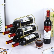 철제 와인랙 6구 와인거치대 와인보관대, 본상품