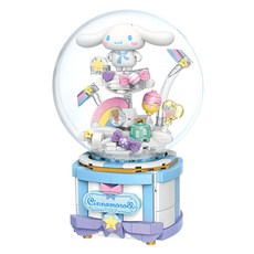 AURORA World 三麗鷗大耳狗Sweet Dream糖果星星音樂盒, 1組, 混色