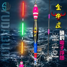 金牛座葫蘆型磯釣電子長標 - 磯釣/海釣夜釣浮標, 1個, 2.0錢