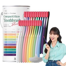 지그비 일반헤드 센서티브 딥 클린 잇몸케어 초미세모 칫솔 여배우 Pick, 1세트, 22개입