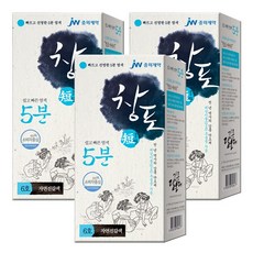 JW중외제약 창포단 염색제, 6호 자연진갈색, 3개