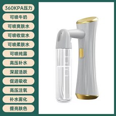 앰플 분사기 관리실 스프레이건 습기 모발 수분 피부샵, D. 흰색 고압 스타일 로션 직접